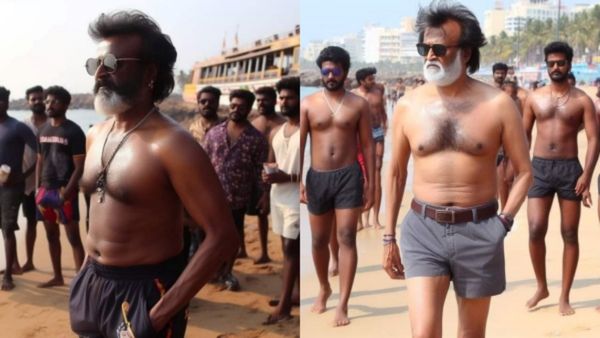 'ഞങ്ങളുടെ തലൈവർ ഇങ്ങനെയല്ല...'; ഷോട്സും കൂളിങ് ​ഗ്ലാസും ധരിച്ച് രജിനി, എഐ പടം കാണിച്ച് പറ്റിക്കരുതെന്ന് ആരാധകർ