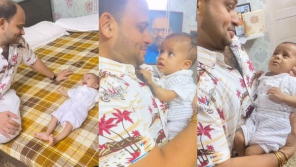 'കുഞ്ഞിന് എന്നെ മനസിലാകുന്നില്ല... നിർത്താതെ കരയുന്നു... ഞാൻ വെപ്പ് താടി വെക്കേണ്ടി വരുമോ'; വീഡിയോയുമായി വിജയ്