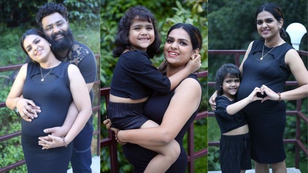 'ഞങ്ങളുടെ കുടുംബം വലുതാവുകയാണ്! ദുഅമ്മി വളരെ എക്സൈറ്റഡാണ്‌'; മകൾക്കൊപ്പമുള്ള ചിത്രങ്ങളുമായി ലക്ഷ്മി പ്രമോദ്