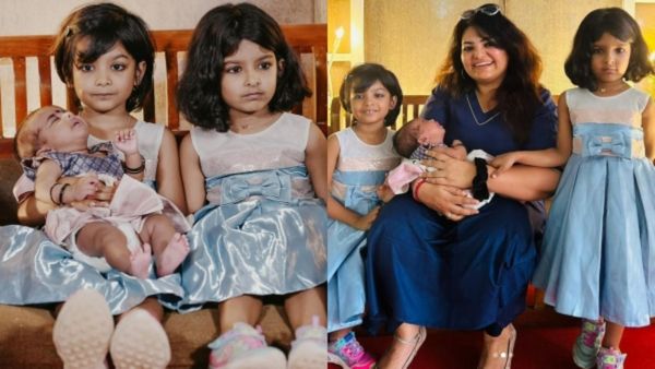 'ആരുമില്ലാത്ത മാധുരിയെ ദൈവം പലതവണ പരീക്ഷിച്ചു..., ഇവൾ‌ തങ്കകൊലുസിന്റെ കുഞ്ഞനിയത്തി'; കുറിപ്പുമായി സാന്ദ്ര!