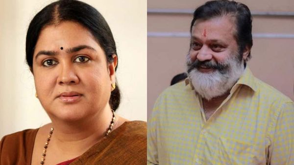 ഉർവശിയെ വിളിക്കുമ്പോൾ പേടിയാണ്; നന്ദിനിയെ കണ്ട ശേഷം എഴുതി ചേർത്ത ഡയലോ​ഗാണത്; സുരേഷ് ​ഗോപി ‌
