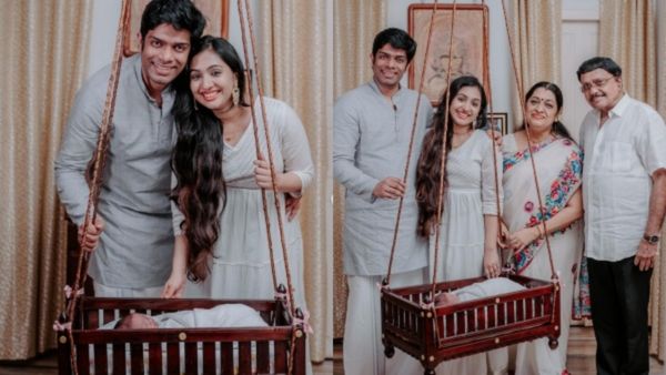 'മഹാരാജാവ് പോലും ഉറങ്ങിയിരുന്ന തൊട്ടിലിൽ മകൾ ഉറങ്ങുന്നു'; പാരമ്പര്യമായി കിട്ടിയ തൊട്ടിലിനെ കുറിച്ച് ഉത്തര!