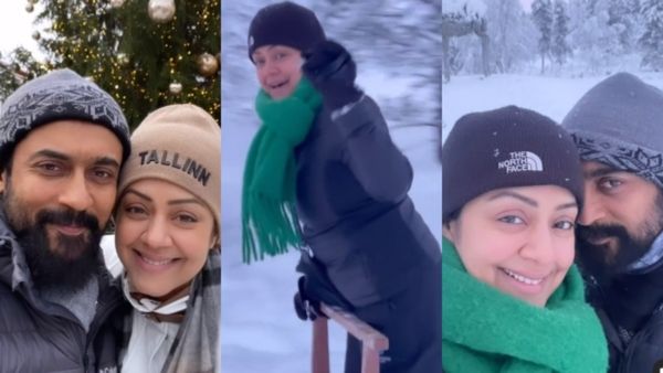 ഉടനെ വേർപിരിയുമെന്ന് ​ഗോസിപ്പ്..., ഫിൻലാന്റിൽ അവധി ആഘോഷിച്ചതിന്റെ വീഡിയോയുമായി സൂര്യയും ജ്യോതികയും!