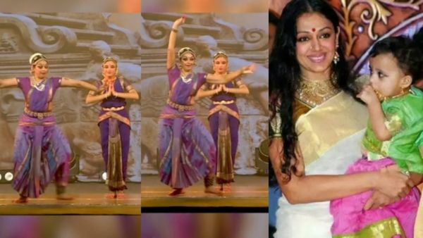 'അമ്മയിൽ നിന്ന് ഇനിയും പഠിക്കാനുണ്ട്, ഇന്നലെ വരെ ഒക്കത്തിരുന്ന കൊച്ചല്ലേ ഇത്'; ശോഭനയ്ക്കൊപ്പം മകളുടെ നൃത്തം!