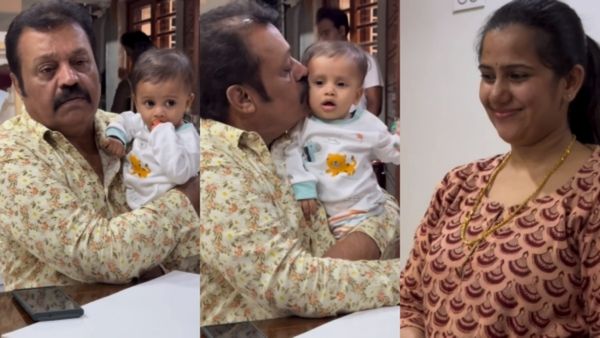 സുരേഷ് ​ഗോപിയോട് ഒട്ടിയിരുന്ന് ആത്മജ... മതിവരാതെ ചുംബിച്ച് താരവും, ഭാ​ഗ്യയുടെ വിവാഹത്തിനായി ദേവിക എത്തി!