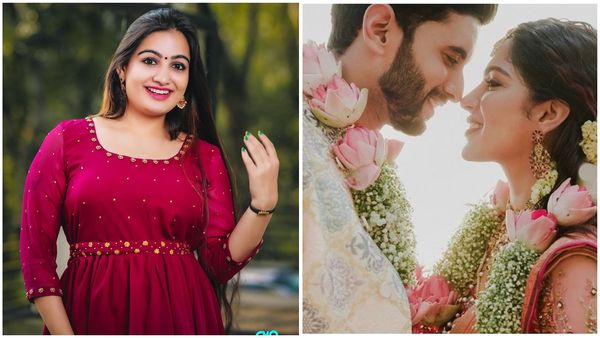 സ്വാസികയുടെ യഥാര്‍ഥ ഭര്‍ത്താവിനൊപ്പം ആദ്യ ഭര്‍ത്താക്കന്മാരെ പരിചയപ്പെടുത്തി വിവാഹവേദിയില്‍ നിന്നും നടി മാന്‍വി