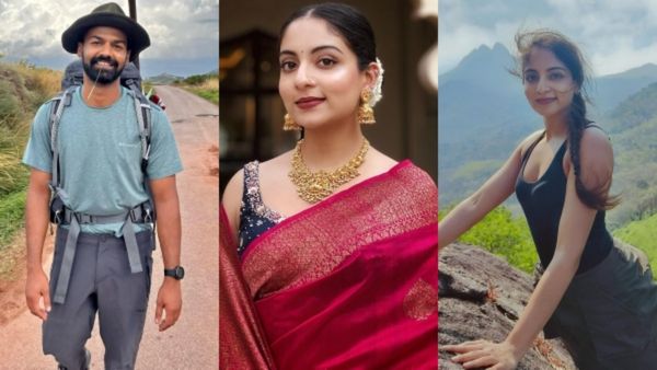 'പ്രണവ് മോഹൻലാലിനെ വളയ്ക്കാനുള്ള ശ്രമമാണോ... അതോ കുരിശിന്റെ വഴിയോ?'; കൂറ്റൻ മലയിൽ അള്ളിപിടിച്ച് കയറി ഇഷാനി!