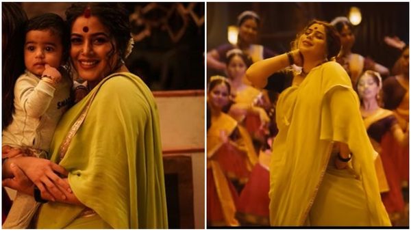 പ്രസവം കഴിഞ്ഞിട്ടും ഇത്രയും എനര്‍ജിയോ? കുഞ്ഞിനെയും കൊണ്ട് വന്ന ഷംന, നടിയുടെ ഡാന്‍സിന് വമ്പന്‍ സ്വീകരണം