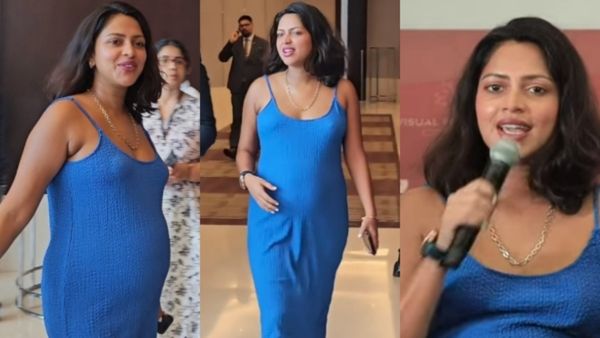 'കുളിക്കാനായി എണ്ണ തേച്ച് പോകുന്നതുപോലെയുണ്ട്..., ​ഗർഭിണിയാണെന്ന പരി​ഗണനയെങ്കിലും നൽകൂ'; അമലയ്ക്ക് വിമർശനം!