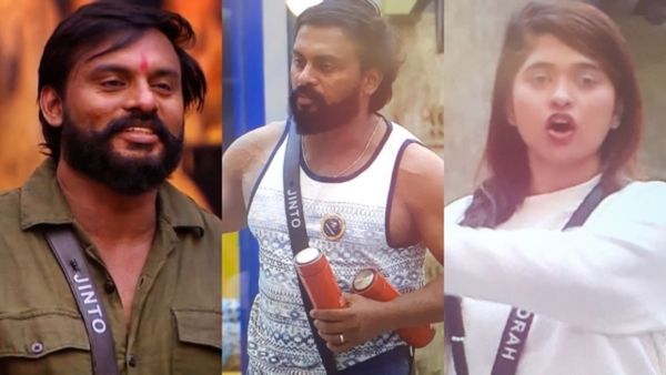 'ഇങള് മൊയന്താണോ?, ചിലപ്പോൾ അമ്പി മറ്റ് ചിലപ്പോൾ റെമോ അല്ലെങ്കിൽ അന്യൻ'; ജിന്റോയുടെ ഫേക്ക് മുഖം മനസിലാക്കി നോറ