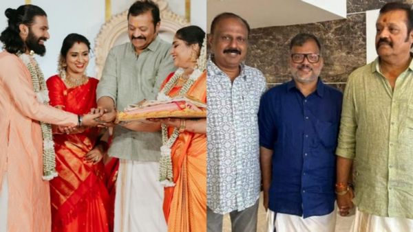 'മകളെ കൈപിടിച്ച് കൊടുത്തശേഷം ഒരു മുറിയിൽ പോയി സുരേഷേട്ടൻ ഇരുന്നു, കണ്ണുകൾ നിറയാതിരിക്കാൻ ശ്രമിക്കുന്നുണ്ട്'