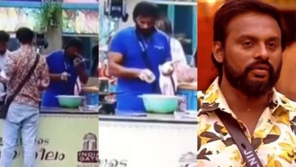 'ജാസ്മിനെ പരിഹസിച്ചവർ ഇതൊന്നും കാണുന്നില്ലേ?'; നക്കി നോക്കിയും തുപ്പൽ പറ്റിയ കൈ കൊണ്ട് മാവ് കുഴച്ചും ജിന്റോ!