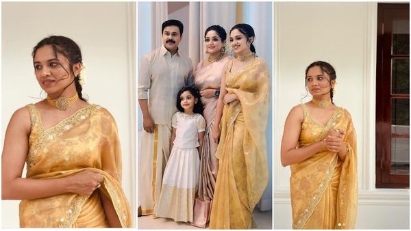 സ്ലീവ്‌ലെസും മാറിടം കാണിച്ചുള്ള സാരി ഉടുക്കലും തീരെ ചേരുന്നില്ല! മീനാക്ഷി ദിലീപിന്റെ പുതിയ ഫോട്ടോ കണ്ട് ആരാധകർ