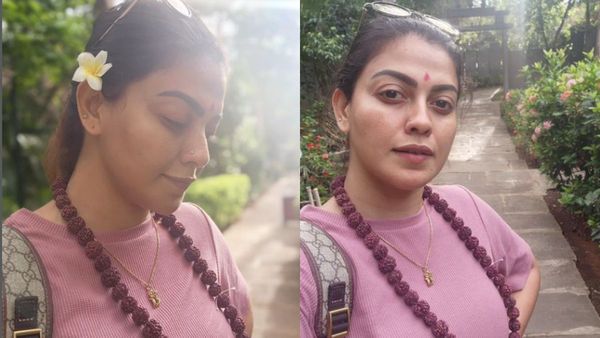 രുദ്രാക്ഷവും കുങ്കുമവുമായി ആത്മീയതയുടെ പാതയില്‍; വൈറലായി അനുശ്രീയുടെ പുതിയ ഫോട്ടോ