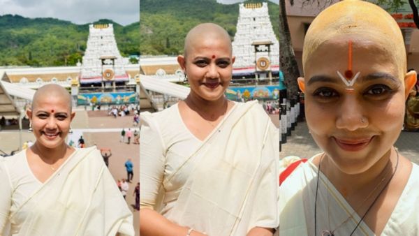 'ഹര ഹരോ ഹര ഹര... ഇത്രയും ധൈര്യം ചാൾസ് ശോഭാരാജിലെ കണ്ടിട്ടുള്ളു'; തിരുപ്പതിയിൽ തല മുണ്ഡനം ചെയ്ത് നടി രചന!