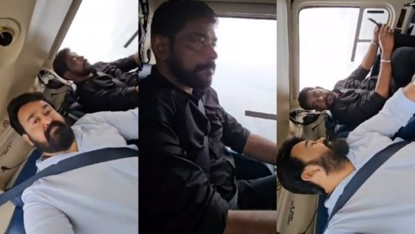 'സൂപ്പർസ്റ്റാറാണെങ്കിലും കുട്ടിക്കളി മാറിയിട്ടില്ല, തൊഴിലാളിയെ തന്നോളം വളർത്തിയ മനുഷ്യൻ'; ആകാശയാത്രയുമായി ലാൽ!