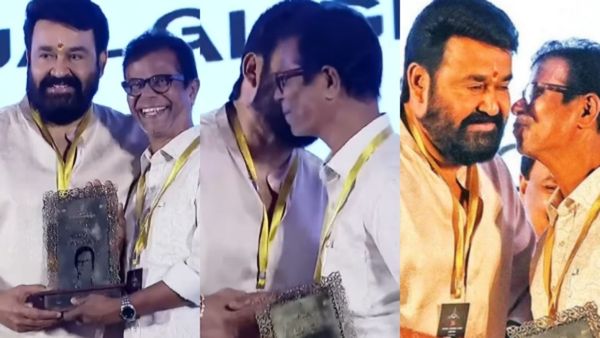 'സ്നേഹ കൂടുതലുള്ളവർക്ക് ഉമ്മ കൊടുക്കുന്നത് ലാലേട്ടന്റെ ശീലമാണ്'; ലാലിന് മനസറിഞ്ഞ് ഇന്ദ്രൻസിന്റെ സ്നേഹചുംബനം!