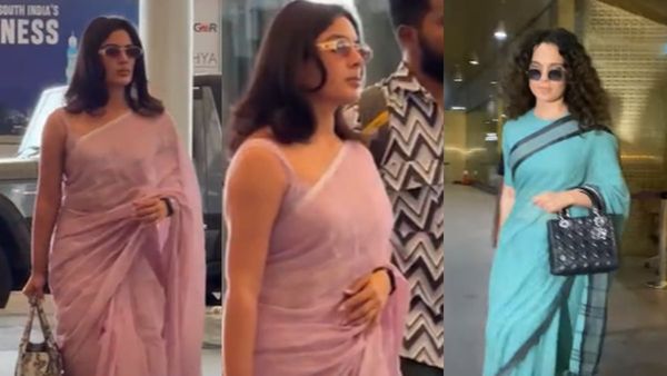 കങ്കണയെ അനുകരിച്ചതാണ്, പക്ഷെ പാളിപ്പോയി; ഇതെന്ത് നടത്തം?; സംയുക്തയെ ട്രോളി കമന്റുകൾ