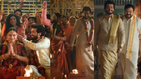'ആരെയും അറിയിക്കാതെ മകന്റെ വിവാഹം ജയറാം നടത്തിയോ?'; കാമുകി താരിണിയെ താലി ചാർത്തി കാളിദാസ്!