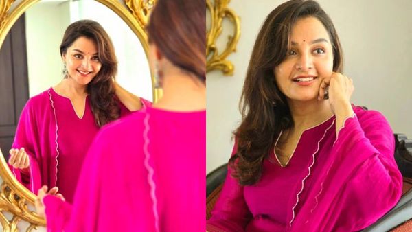 അന്നും ഇന്നും മൗനം, കുറ്റപ്പെടുത്തലുകൾക്കിടെ പുതിയ ഫോട്ടോകളുമായി മഞ്ജു; കാവിലെ ഭ​ഗവതിയെന്ന് ആരാധകർ