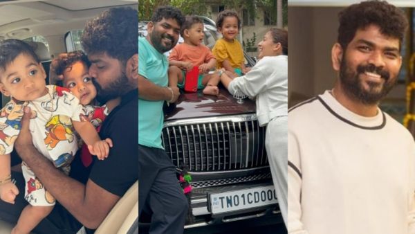 'വിക്കി അപ്പാ... കതക് തുറക്കൂ, സെലിബ്രിറ്റികളുടെ അവസ്ഥയും ഇതുതന്നെ'; വാഷ് റൂമിലും വിക്കിയെ വിടാതെ മക്കൾ!