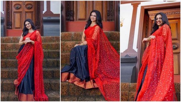 കാവ്യയുടെ സാരി ഉടുപ്പാക്കി മീനൂട്ടിയ്ക്ക് കൊടുത്തതല്ലേ? താരപുത്രിയുടെ പുതിയ ഫോട്ടോയ്ക്ക് പിന്നിലെ കഥയിങ്ങനെ