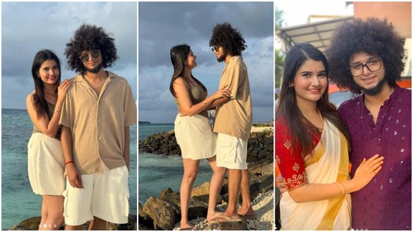 ഭാര്യയെ ചേര്‍ത്ത് പിടിച്ച് മുടിയന്‍; ക്യൂട്ട് ലുക്കില്‍ ഐശ്വര്യ! ഹണിമൂണ്‍ ആഘോഷിക്കുകയാണെന്ന് പറഞ്ഞ് താരങ്ങൾ