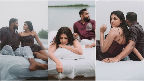 അവനെ മാത്രം കാണിച്ചാല്‍ പോരെ? പ്രി വെഡ്ഡിങ് ഫോട്ടോഷൂട്ടിന് പിന്നാലെ ശ്രീവിദ്യയെ പരിഹസിച്ച് വിമര്‍ശകന്‍; മറുപടി