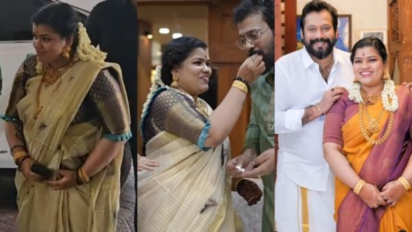'ഒരു കുഞ്ഞിനെ കൂടി ദൈവം നൽ‌ക്കട്ടെ...'; കേരള സാരിയിൽ ബാലയ്ക്കൊപ്പം കോകില, വിവാഹസൽക്കാരത്തിന്റെ വീഡിയോ