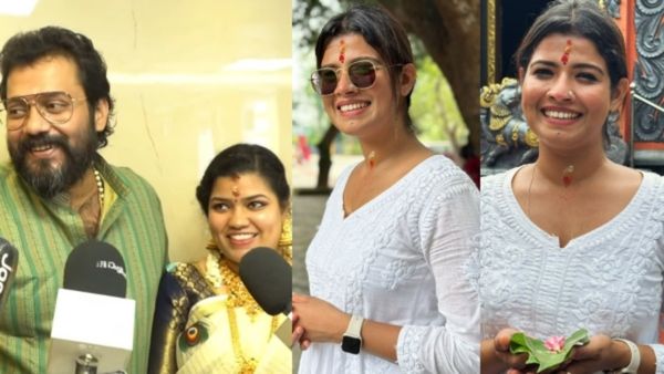 'അഭീഷ്ടകാര്യ സിദ്ധി..., മൊത്തത്തിൽ രക്ഷപെട്ടെന്ന് കരുതണ്ട'; നിറചിരിയുമായി നിൽക്കുന്ന അമൃത സുരേഷിനോട് ആരാധകർ!