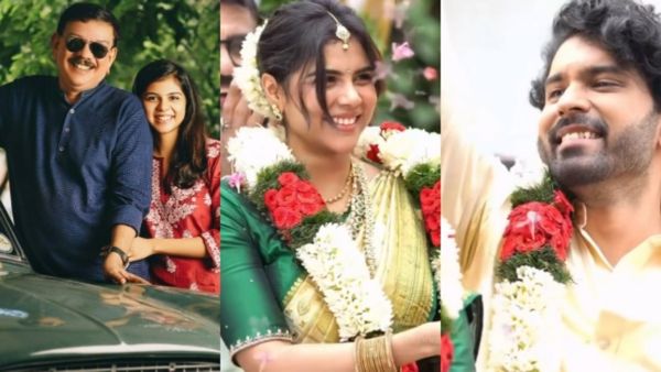 'പ്രിയദർശൻ ഇല്ലാത്തതുകൊണ്ട് മനസിലായി അല്ലെങ്കിൽ സത്യമാണെന്ന് വിചാരിച്ചേനെ...'; കല്യാണി-ശ്രീറാം വീഡിയോ വൈറൽ