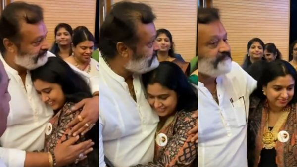 'വർഷങ്ങൾക്കുശേഷം കണ്ണേട്ടനും മീനാക്ഷിയും ഒറ്റ ഫ്രെയിമിൽ...'; സുരേഷ് ​ഗോപിയെ ഓടി വന്ന് കെട്ടിപിടിച്ച് സംയുക്ത