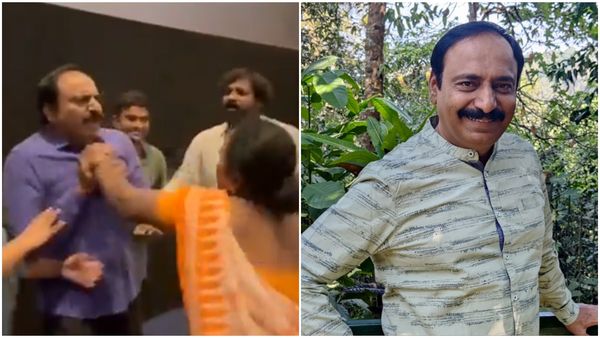 നായികയെ ഉപദ്രവിക്കുമോടാ...? വില്ലനായ നടനെ തിയേറ്ററിനുള്ളില്‍ വച്ച് തല്ലി സ്ത്രീ! വീഡിയോ വൈറല്‍