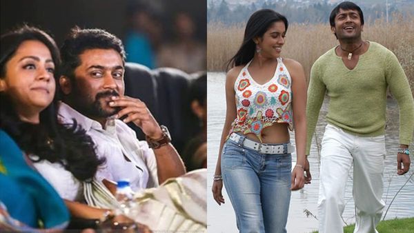 ​ഗജിനിയുടെ പാട്ടിൽ ജ്യോതികയുടെ പങ്ക്; അവളില്ലെങ്കിൽ ഞാൻ ഒന്നുമല്ല; ജ്യോതികയുമായി സംസാരിച്ചാൽ...; സൂര്യ