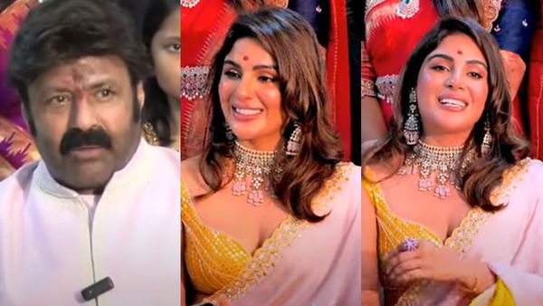 കുറച്ച് വൈകിയിരുന്നെങ്കിൽ സംയുക്തയെ തല്ലിയേനെ, രൂക്ഷമായി നോക്കി ബാലകൃഷ്ണ; പ്രതികരിച്ച് സോഷ്യൽ മീഡിയ