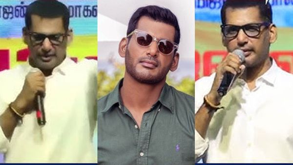 നടക്കാന്‍ സഹായം വേണം, സംസാരിക്കാന്‍ വയ്യ; വേദിയിലെത്തിയത് വിറയലോടെ; വിശാലിന് എന്തുപറ്റി?