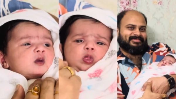 ഇരുപത്തിയെട്ട് വരെ കാത്തുനിൽക്കുന്നില്ല... ഇതാണ് ഞങ്ങളുടെ ഓം പരമാത്മ; മകളുടെ ഫെയ്സ് റിവീൽ ചെയ്ത് വിജയ്!