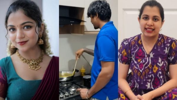 അവിടെ രാജയോ​ഗം... എല്ലാത്തിനും അച്ഛനും അമ്മയും, ഇവിടെ ഹൻസികയ്ക്ക് ഭക്ഷണം തയ്യാറാക്കുന്നതും അശ്വിൻ; വീഡിയോ