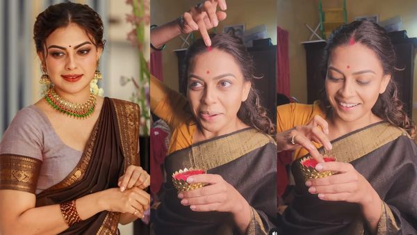 താലി ഉണ്ടെങ്കിലേ ആരാ കെട്ടിയതെന്ന് ചോദിക്കൂ! സിന്ദൂരം തൊട്ട് അനുശ്രീ, കല്യാണത്തിന് മുൻപേ ഇങ്ങനെയാണോ, ആരാധകർ