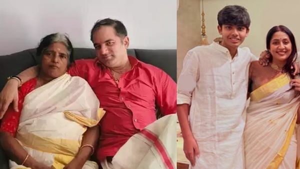 ഭാര്യയായ നവ്യ കൂടെയില്ല, അമ്മയ്‌ക്കൊപ്പം വീണ്ടും സന്തോഷ് മേനോന്‍! വേര്‍പിരിയൽ വാർത്ത ചർച്ചയാകുന്നു