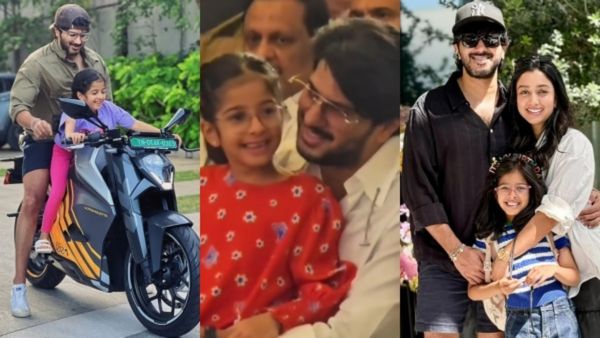 വല്യുപ്പയുടേയും വാപ്പയുടേയും വണ്ടിഭ്രാന്ത് മറിയത്തിനും, സൂപ്പർ ബൈക്കിൽ ദുൽഖറും മകളും, 369 ​ഗാരേജിന്റെ അവകാശി