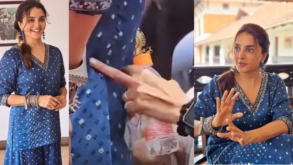 തിരക്കിനിടയില്‍ മഞ്ജുവിന്റെ ശരീരത്ത് നുള്ളി! വേദനിപ്പിക്കുന്ന പ്രവൃത്തിയിലും ചിരിച്ച മുഖം മാറ്റാതെ നടി; വീഡിയോ