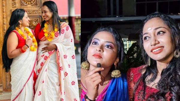 യഥാർത്ഥത്തിൽ വിവാഹിതരായില്ലേ?, സ്വവർ​ഗ വിവാഹം കണ്ടന്റിന് വേണ്ടി മാത്രം നടത്തി; പ്രാർത്ഥനയും അൻസിയയും!