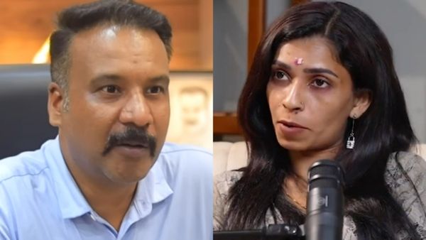 ബുൾഡോസർ വെച്ച് വീട് പൊളിക്കുമെന്ന് ഫിറോസിക്ക, ഫാനും വാഷിങ് ബെയ്സണും ഇളകി വീണു, പപ്പയ്ക്ക് പരിക്ക്; രേണു
