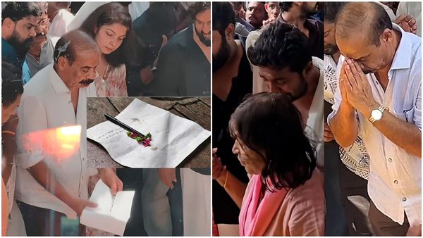 അച്ഛന്റെ പേന തന്നത് ധ്യാന്‍! എഴുതാന്‍ പറഞ്ഞു! അന്ത്യയാത്രയില്‍ സംഭവിച്ചതിനെക്കുറിച്ച് സത്യന്‍ അന്തിക്കാട്