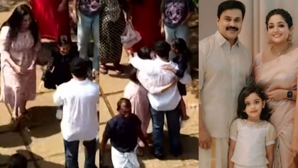 അച്ഛനെ വാരിപ്പുണർന്ന് മഹാലക്ഷ്മി, പ്രിയതമനെ ചുംബനം നൽകി സ്വീകരിച്ച് കാവ്യയും; പദ്മസരോവരത്തിൽ പ്രിയപ്പെട്ടവർ!