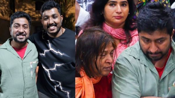 'ഒരു ദിവസം മുമ്പുള്ളതാണെന്ന് പോലും മനസിലാക്കാത്തവർ, ഇതേ വസ്ത്രത്തിലാണ് വിനീത് അച്ഛനരികിൽ ഇരിക്കുന്നത്'