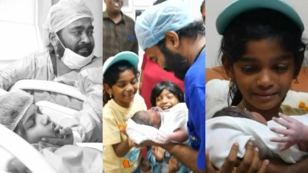 കുഞ്ഞനിയനെ കയ്യിൽ കിട്ടിയതും തിയ്യാമ്മയുടെ കണ്ണുകൾ നിറഞ്ഞു, രേഷ്മയ്ക്ക് കരുത്തായി ലേബർ റൂമിൽ അപ്പാനി ശരത്തും!