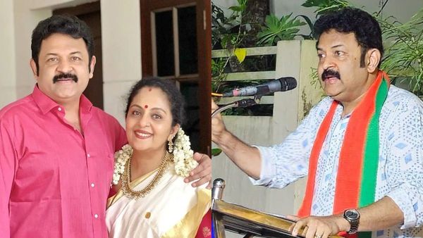 ഭാര്യക്കൊപ്പമുള്ള പഴയ ഫോട്ടോയുമായി കൃഷ്ണകുമാർ; വിഷയം മാറ്റല്ലേയെന്ന് കമന്റ്; സീറ്റില്ലാത്തത് ചർച്ചയിൽ