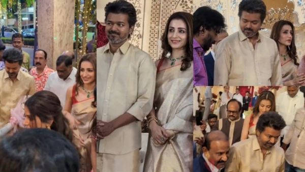 ഇനി ഒളിപ്പിക്കാൻ ഒന്നുമില്ല; പൊതുവേദിയിൽ ദമ്പതികളെപ്പോലെ വിജയിയും തൃഷയും, എല്ലാ ബഹുമാനവും പോയെന്ന് ആരാധകർ!